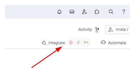 Integrations screenshot